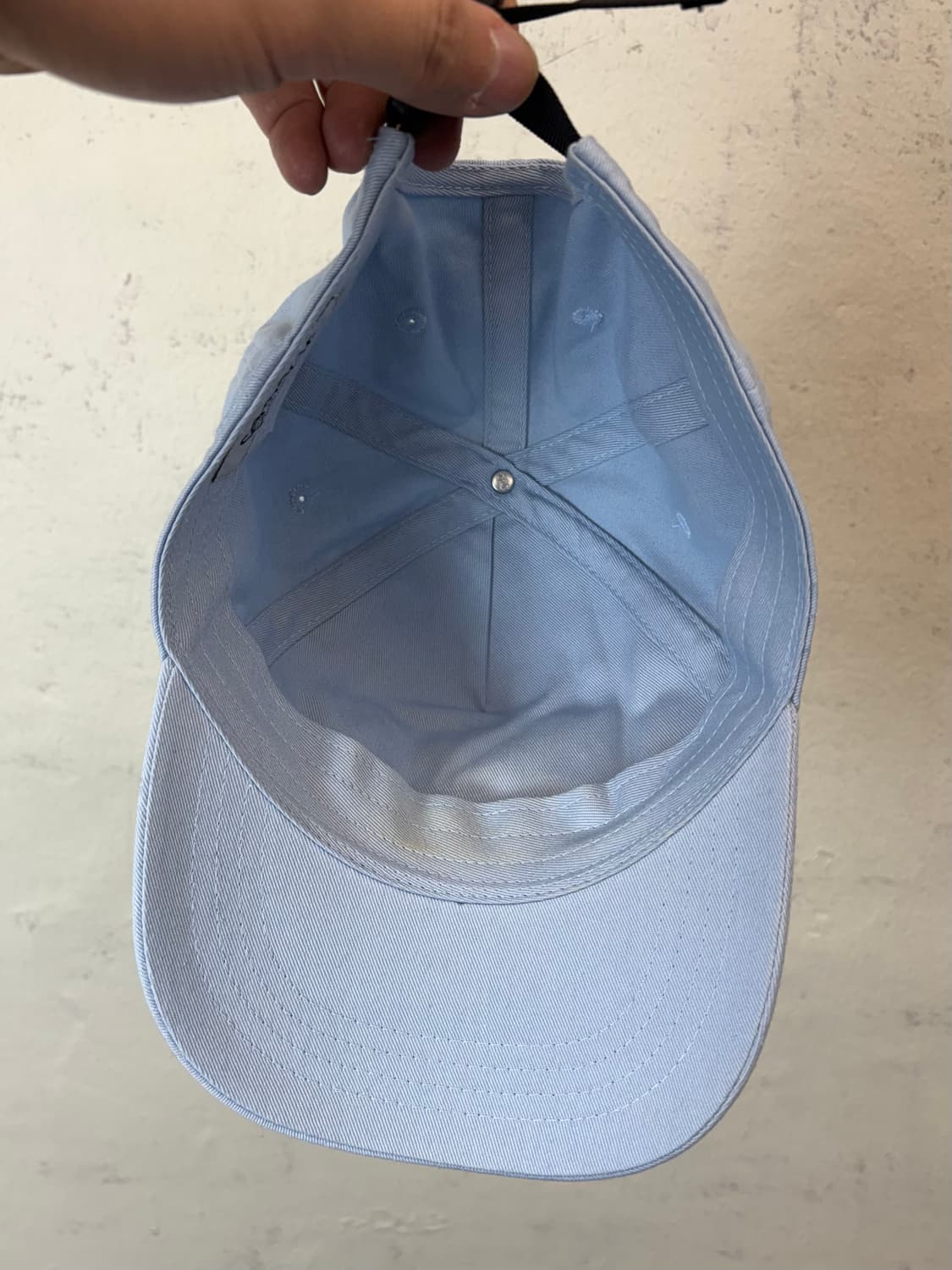 칼하트윕 버블 스크립트 볼캡 미스티 스카이 상품이미지3