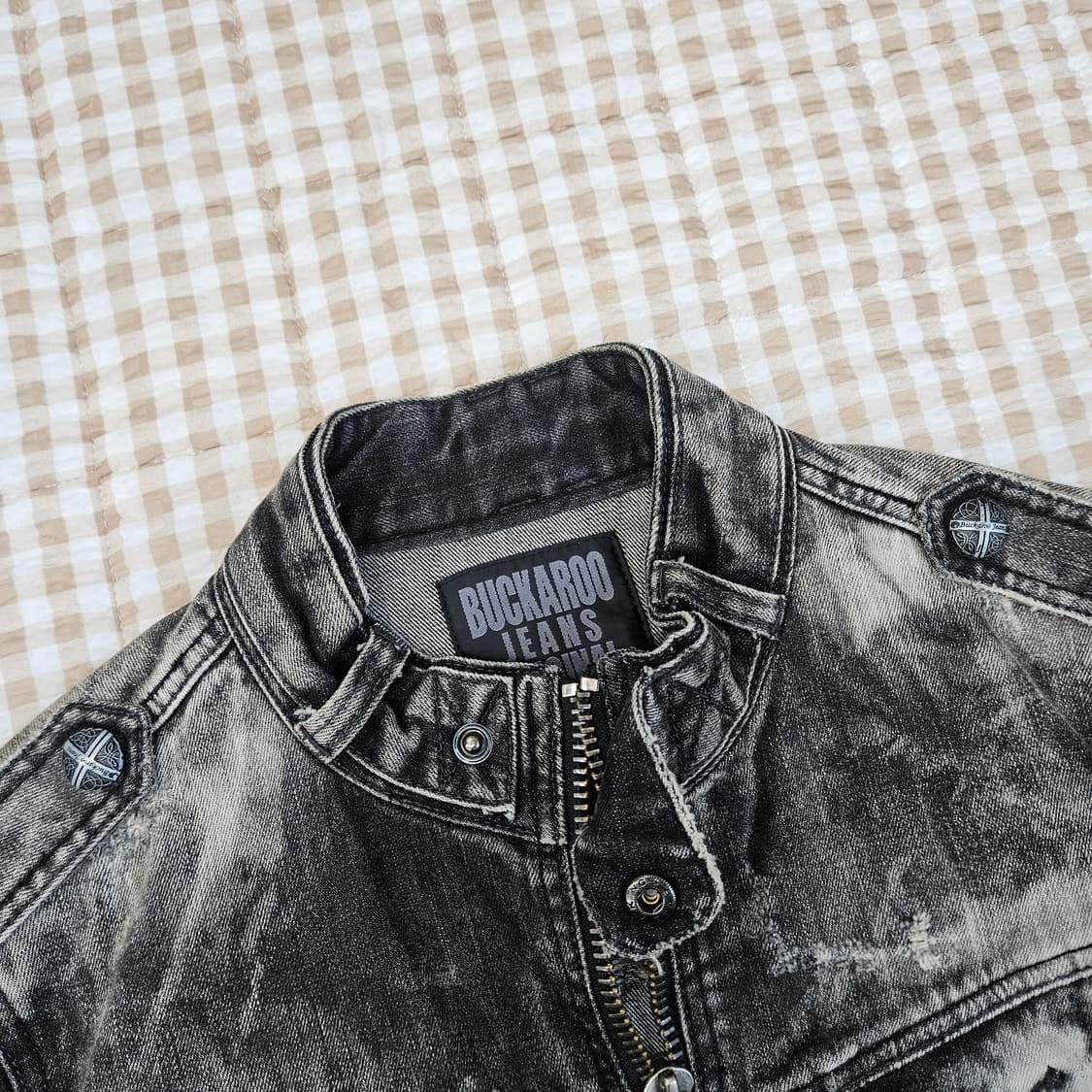 버커루 오리지널 원스턴 데님 청자켓 남자100 상품이미지2