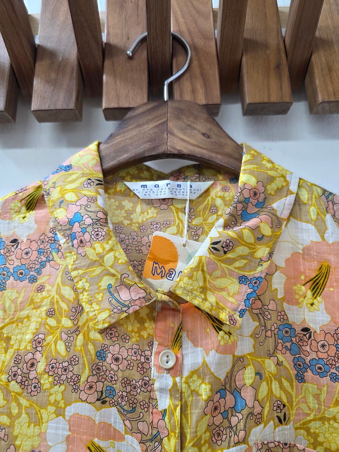 일본빈티지Marna플로럴셔츠(새상품) 상품이미지2