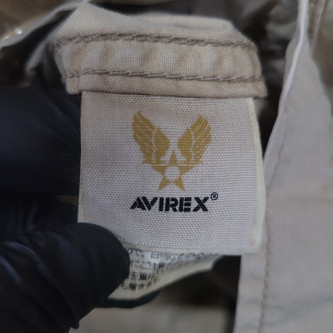 AVIREX 아비렉스 빈티지 아카이브 반팔 집업 자켓  상품이미지6