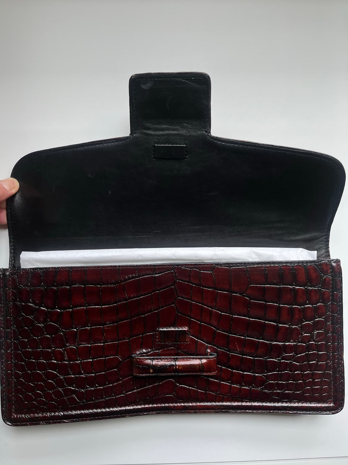 드리스반노튼 가죽 클러치 상품이미지6