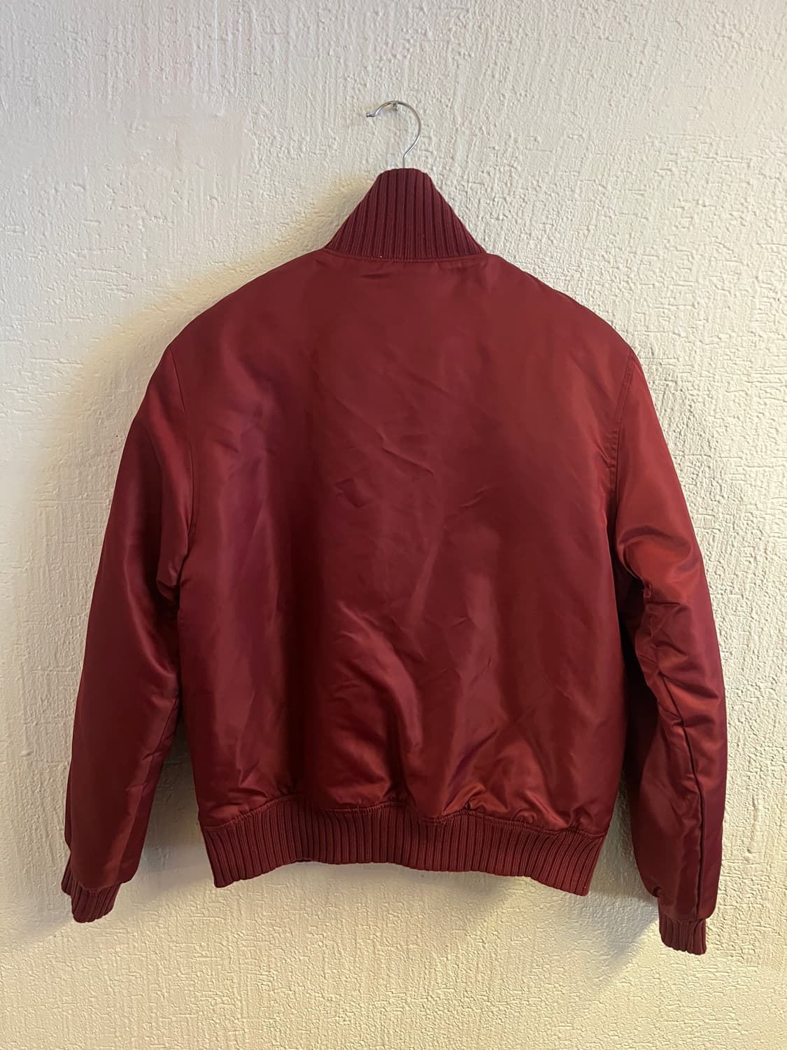 Avirex MA-1 Burgundy Red Bomber Jacket 상품이미지2