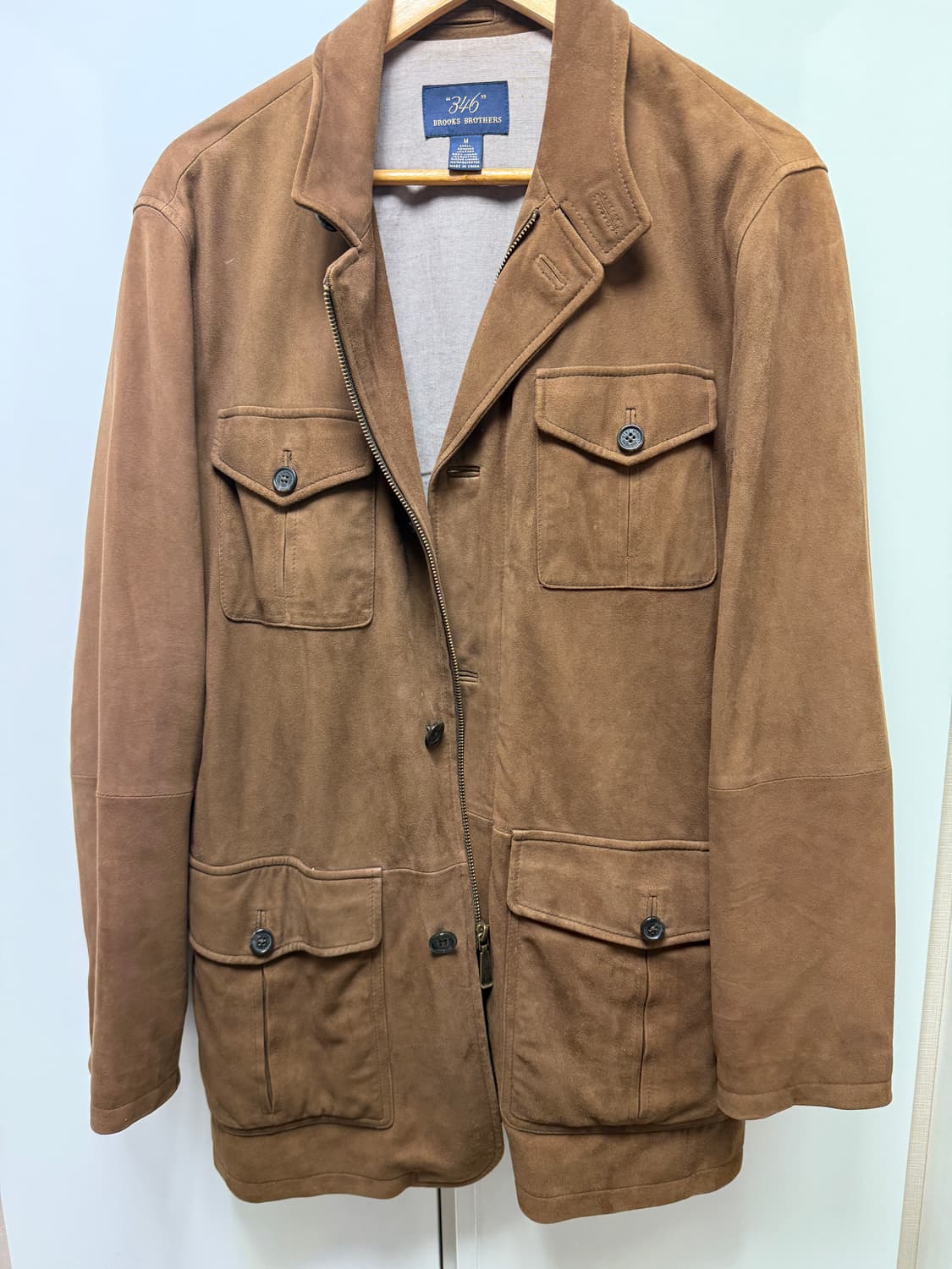 브룩스 브라더스 스웨이드 헌팅자켓 상품이미지1