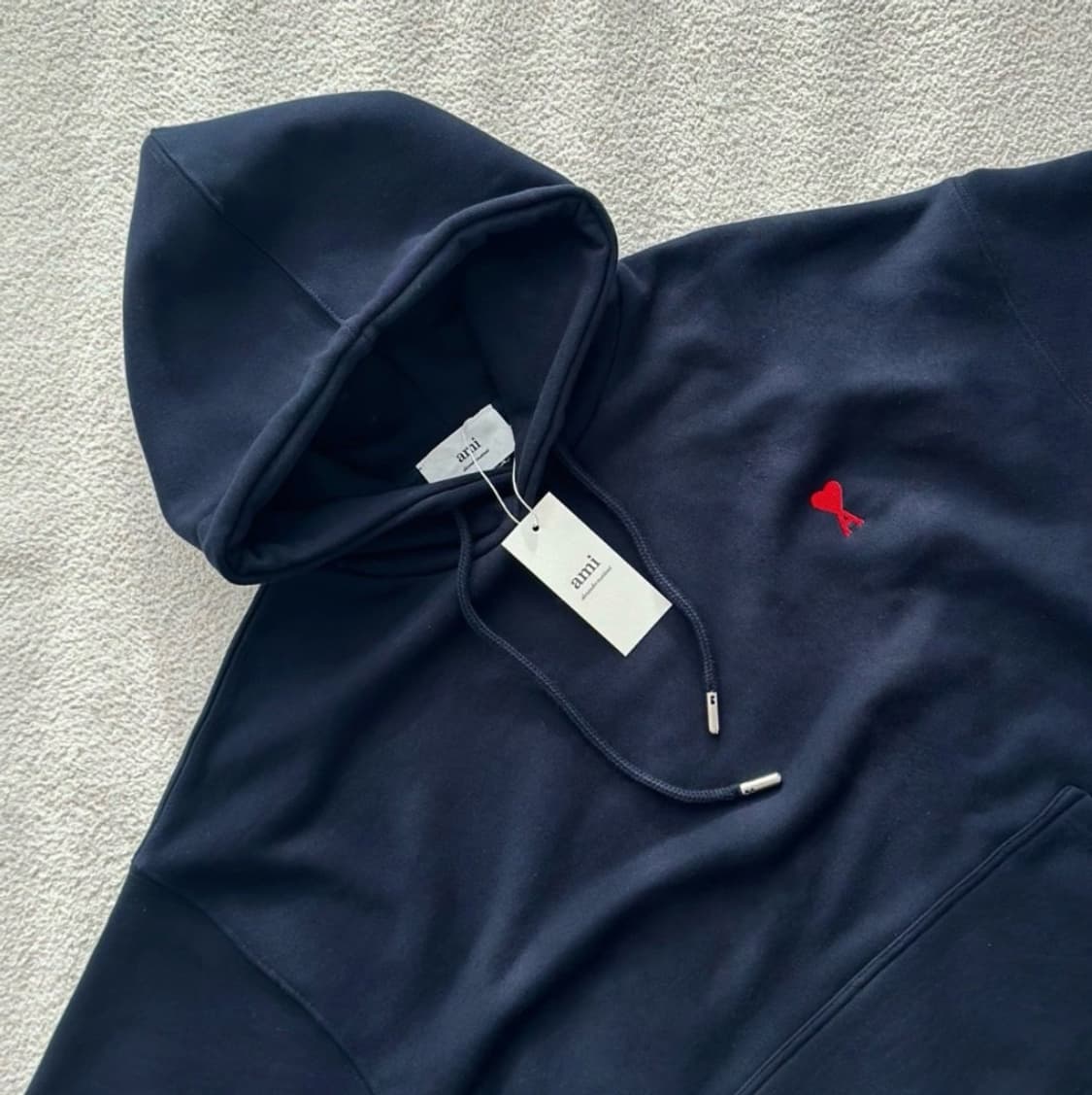 정품/새상품 아미스몰로고후드티 상품이미지7