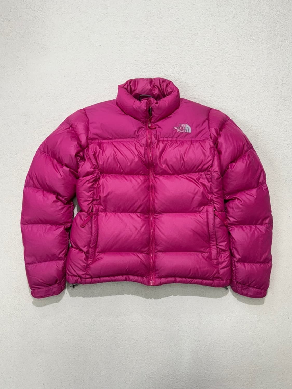 노스페이스 눕시 패딩 핑크 여성용 85 사이즈 상품이미지1