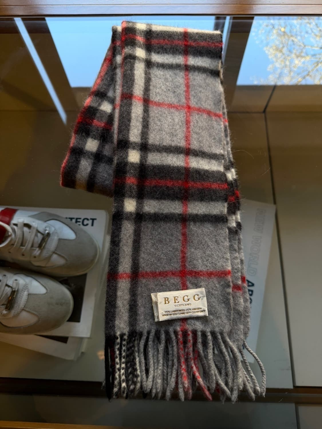 BEGG 앙고라 캐시미어 머플러 상품이미지1