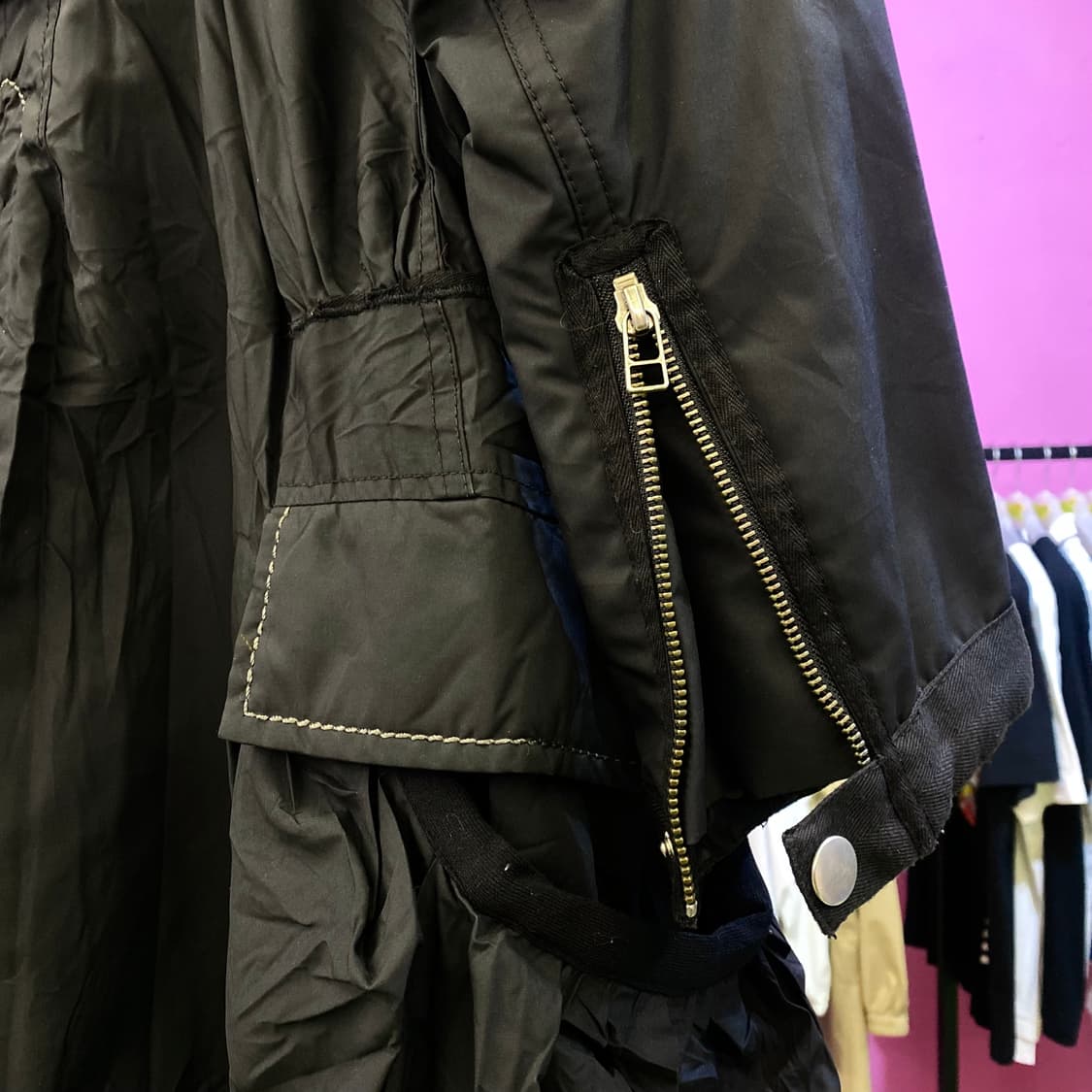 마리떼 프랑소와 저버 후드 롱 자켓 상품이미지10