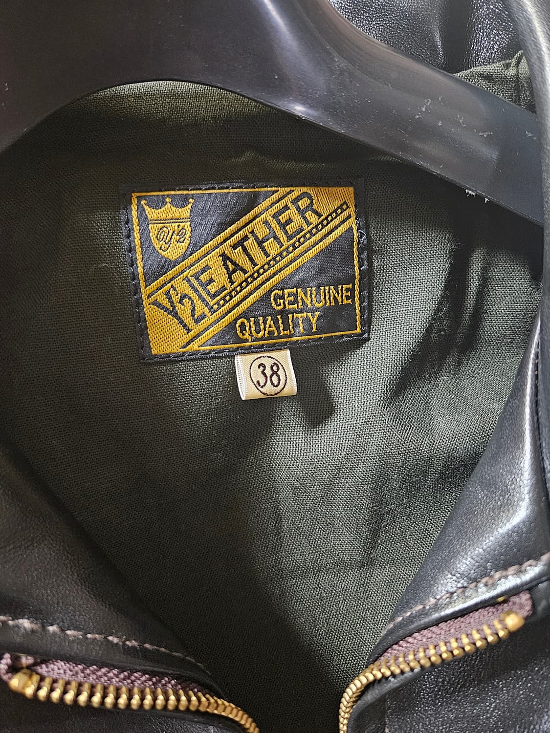 Y2 leather 레더자켓 38 상품이미지3