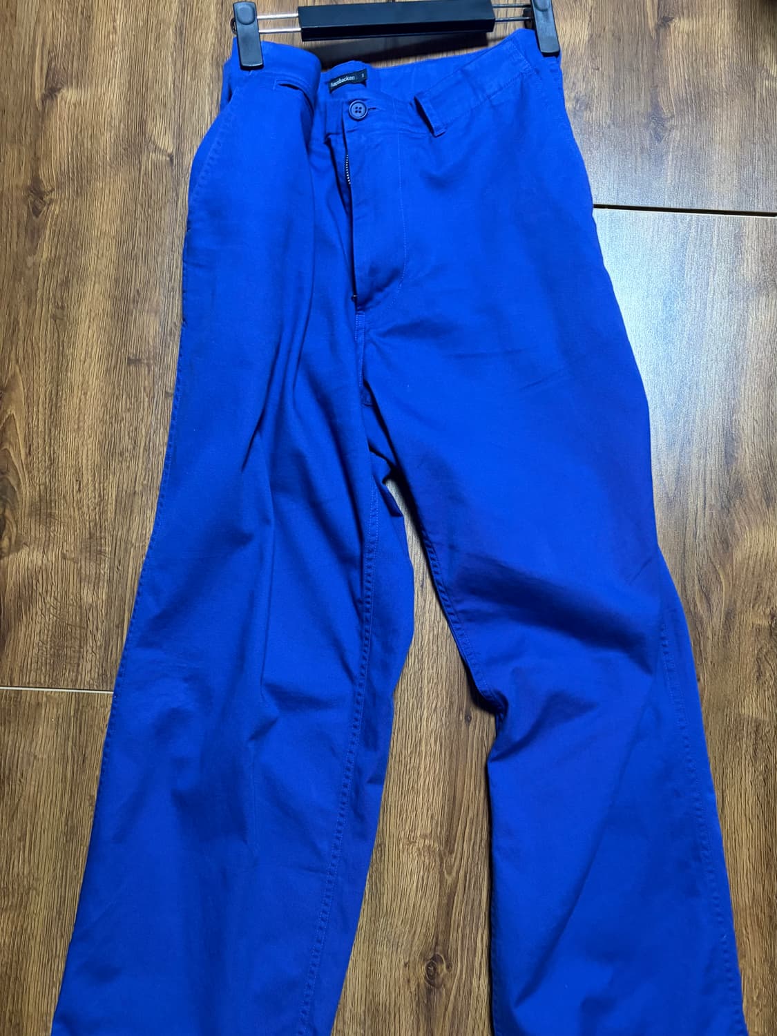 하우스바켄 와이드 치노팬츠 블루 상품이미지3