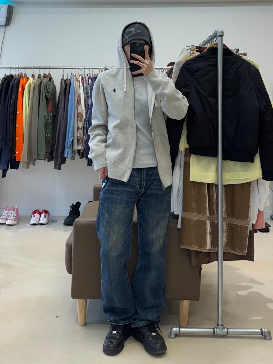 폴로 랄프로렌 써멀 집업 상품이미지9