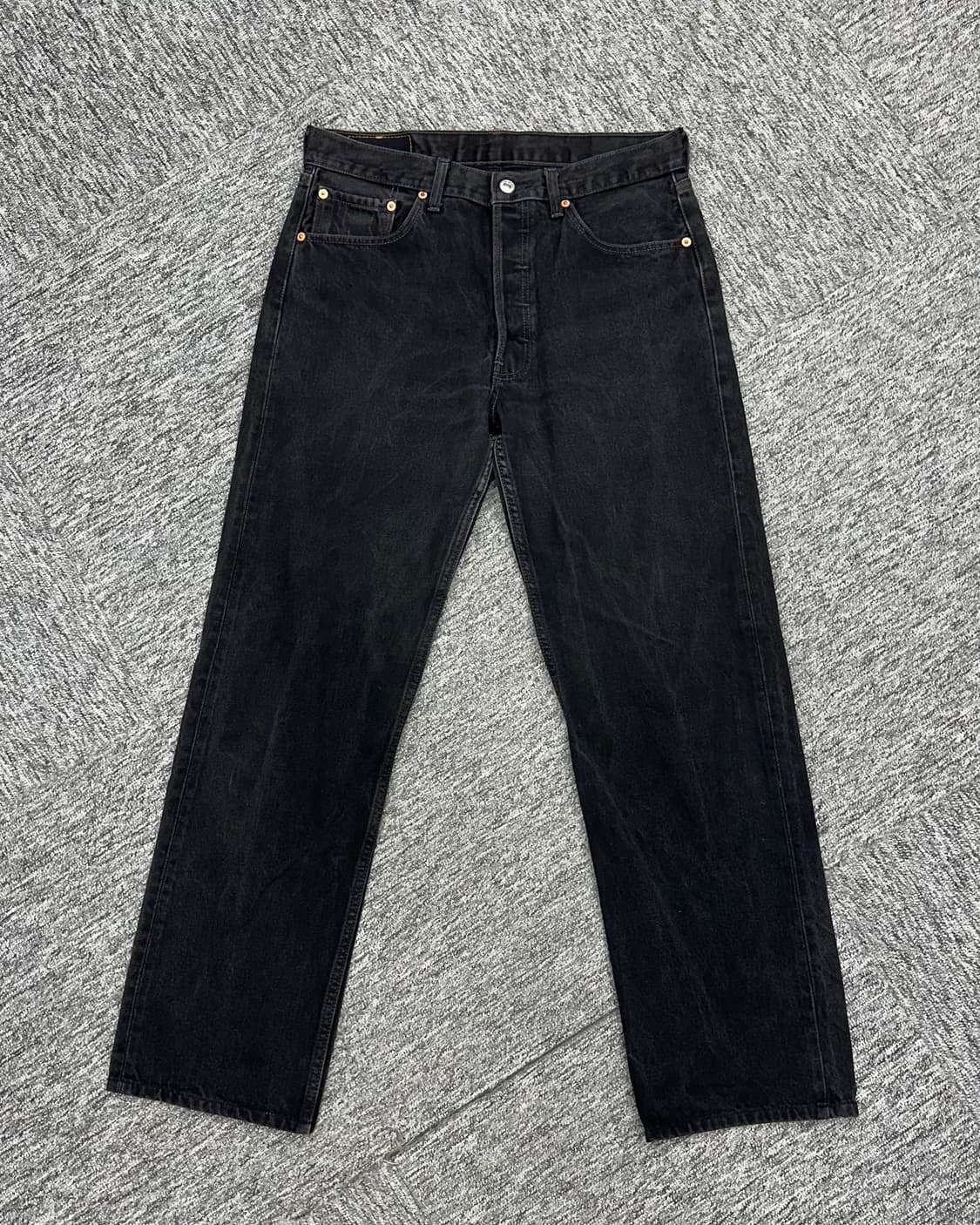 (허단41)00'S 리바이스 501 워싱블랙-M1771 상품이미지2