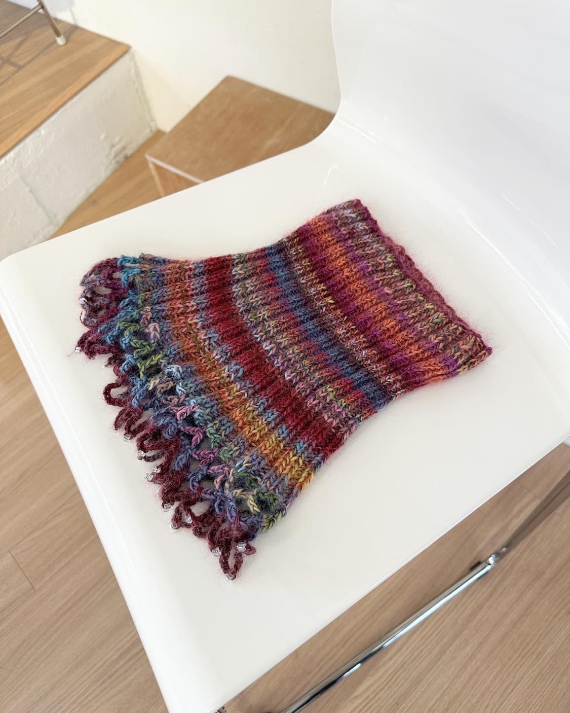 vtg 멀티컬러 넥 머플러  상품이미지2