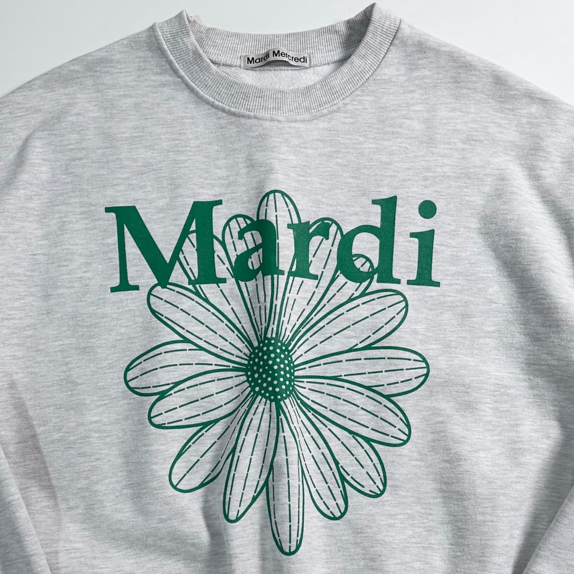 마르디메르크디 멜란지 맨투맨   상품이미지2