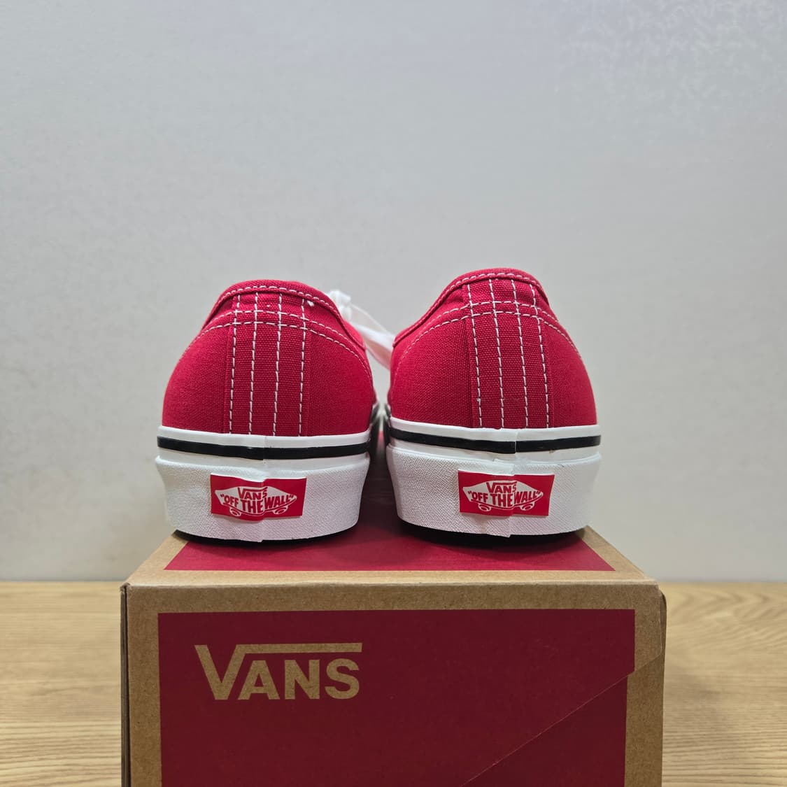 275 반스 애너하임 44dx 어센틱 레이싱레드 상품이미지4