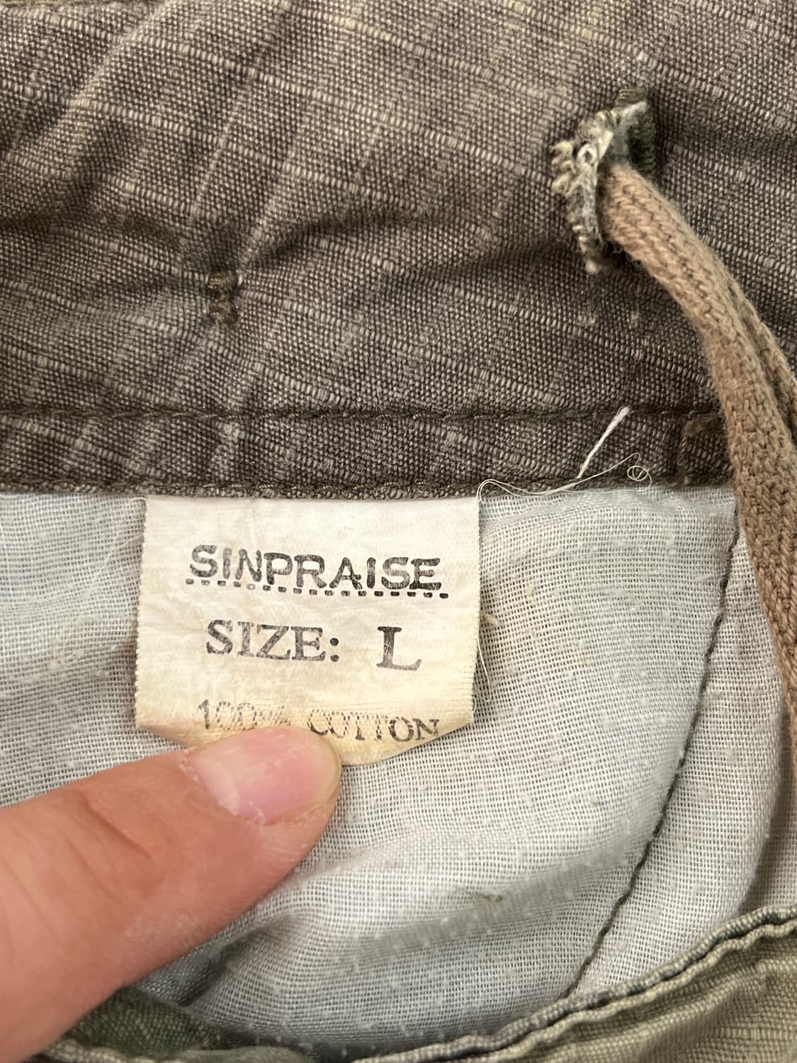 빈티지 카모플라주 카고 하프 팬츠 상품이미지10