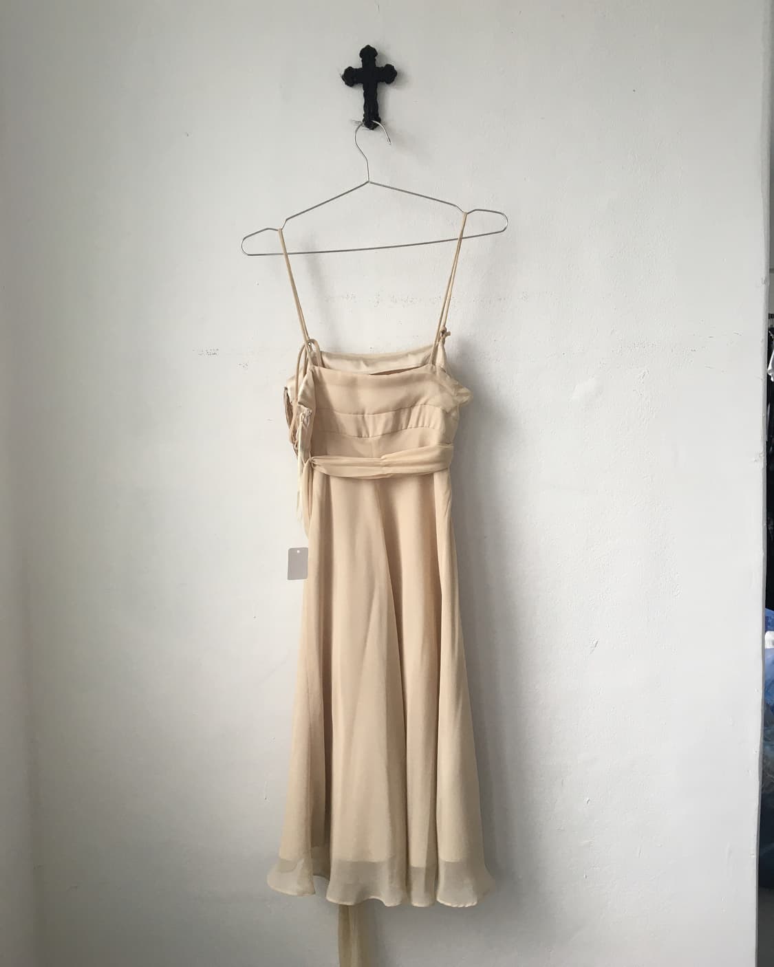 Tied shirring onepieece 상품이미지3