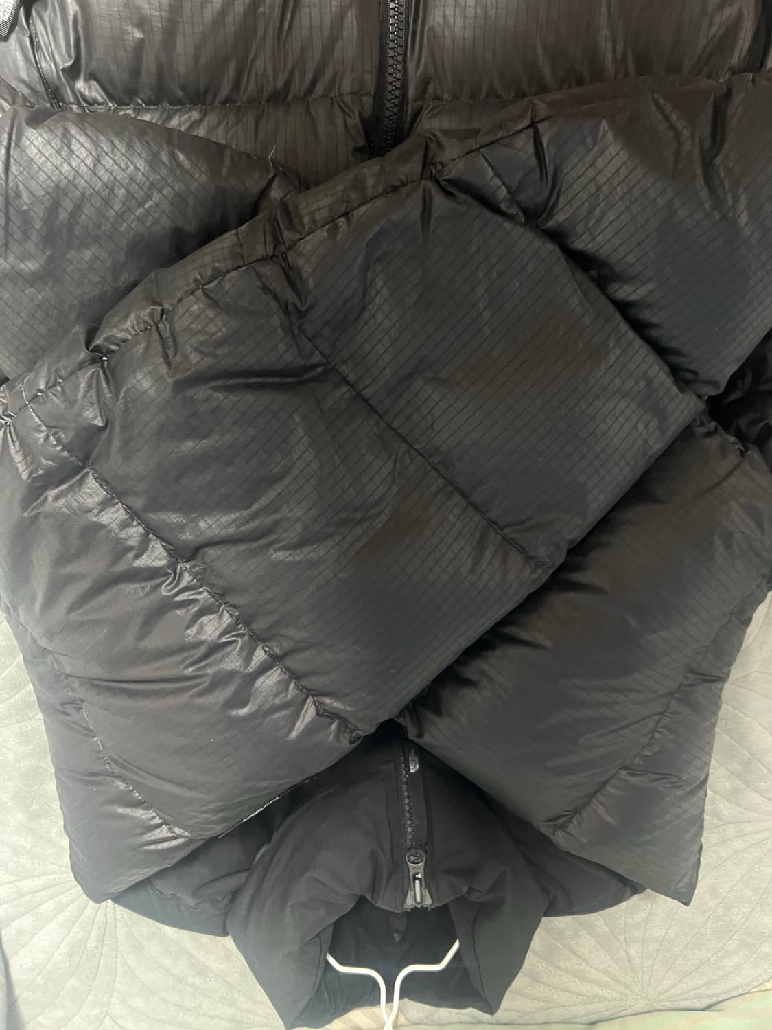 노스페이스 눕시 패딩 유광 화이트라벨 노밸티 패딩 상품이미지4