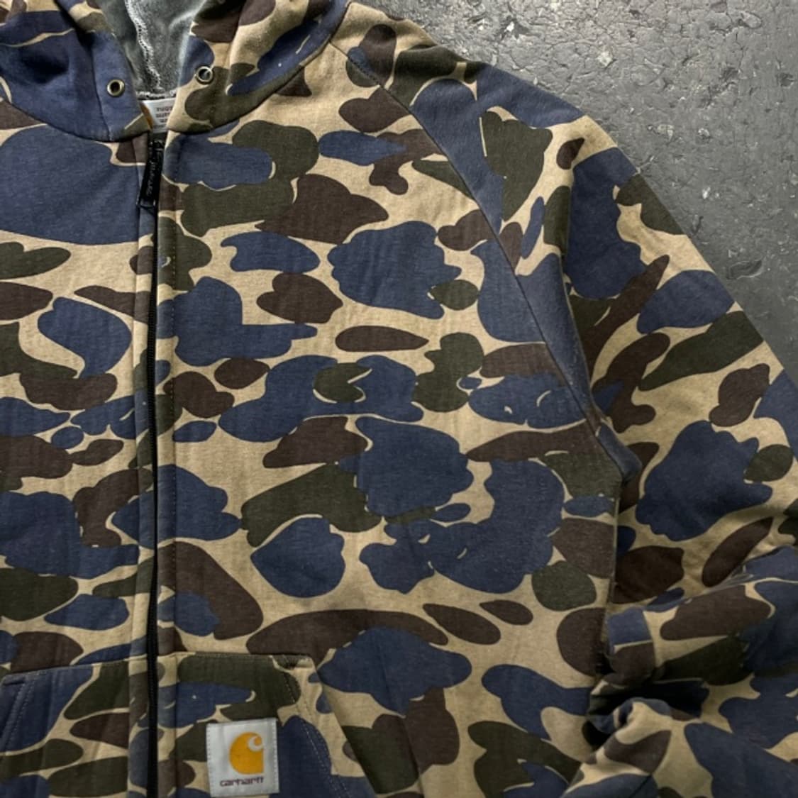 95-100 칼하트 카모플라쥬 후드집업  상품이미지2