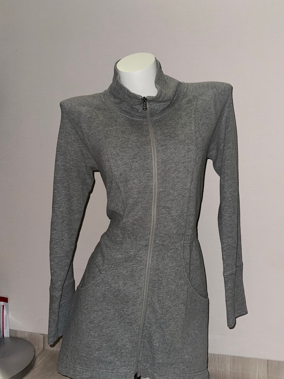 집업 미니 원피스 상품이미지6