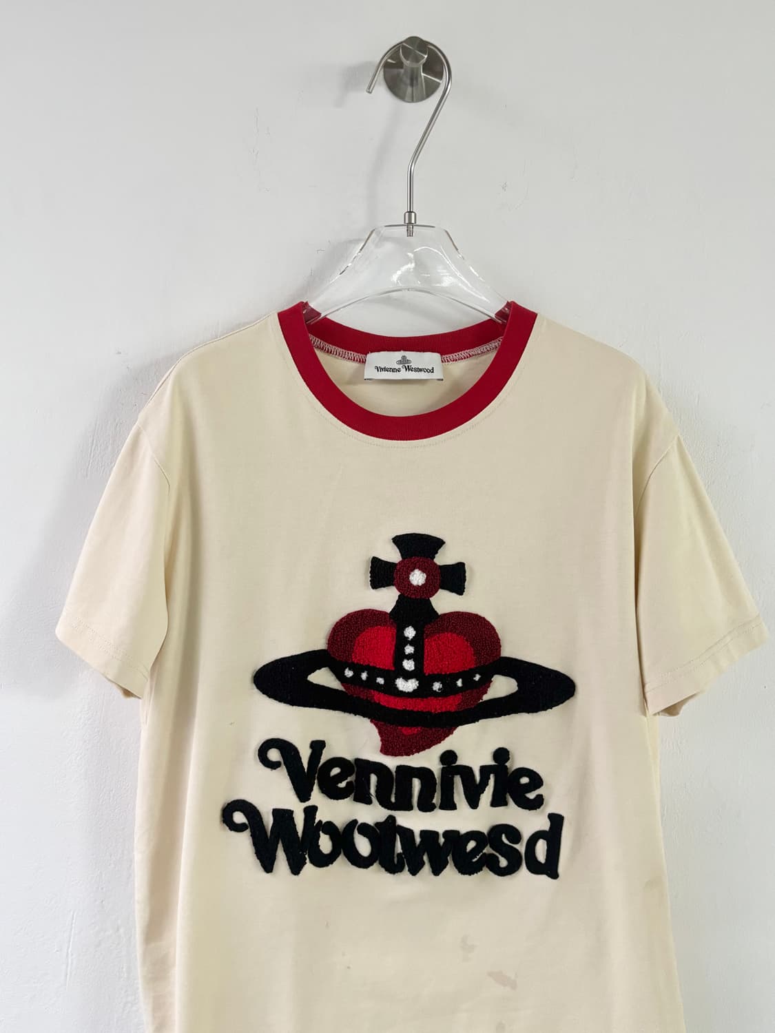 비비안웨스트우드 클래식 엠브로이드 티셔츠 상품이미지2