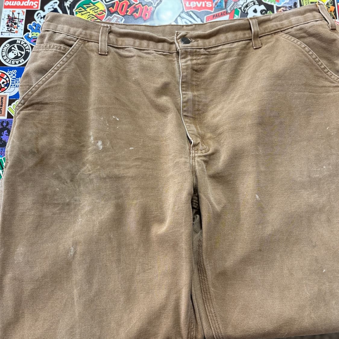 칼하트 카펜터 팬츠 B11-BRN 40 상품이미지5