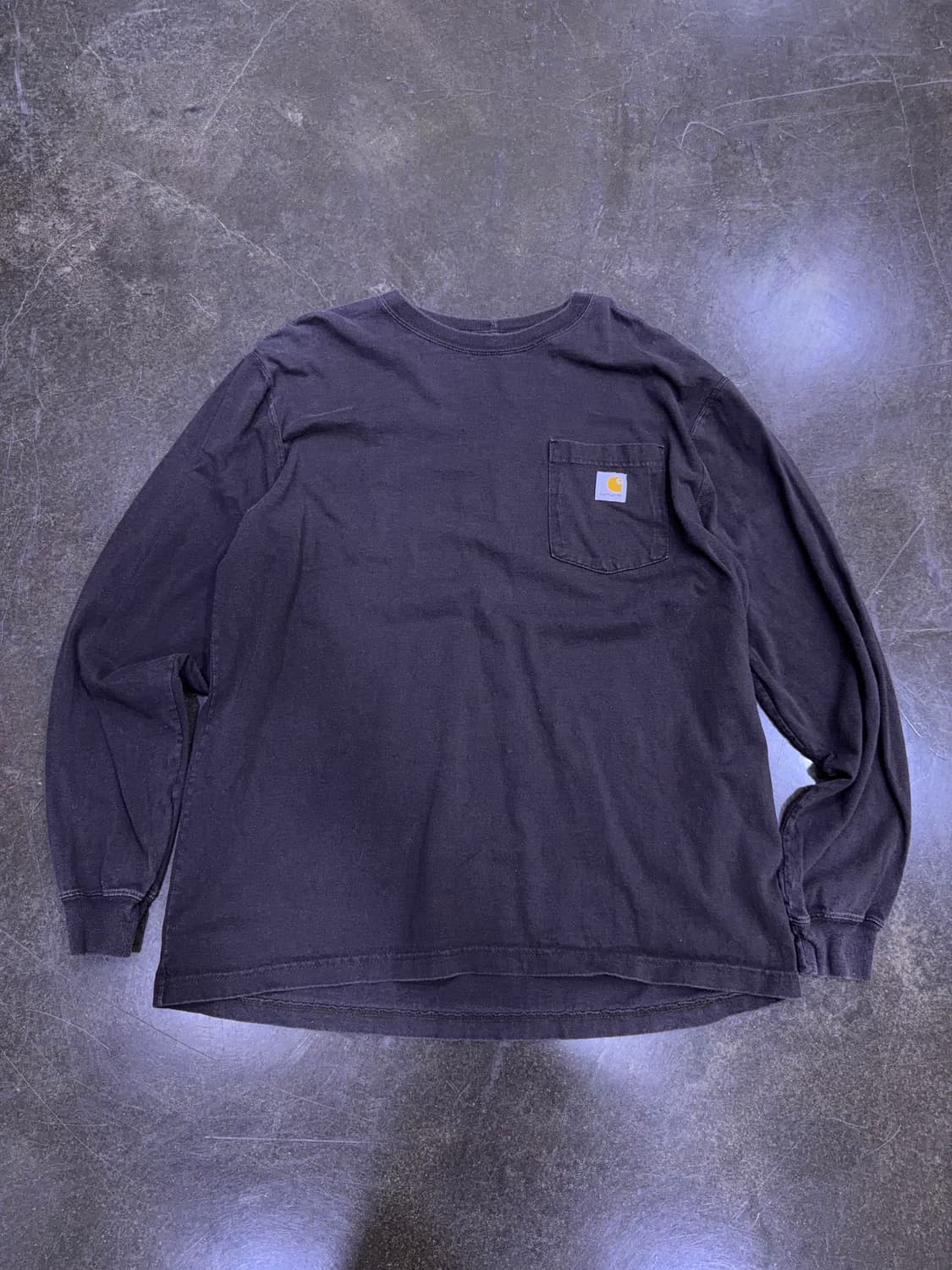 칼하트 포켓 오리지널핏 빈티지 롱슬리브 긴팔티 L 상품이미지1