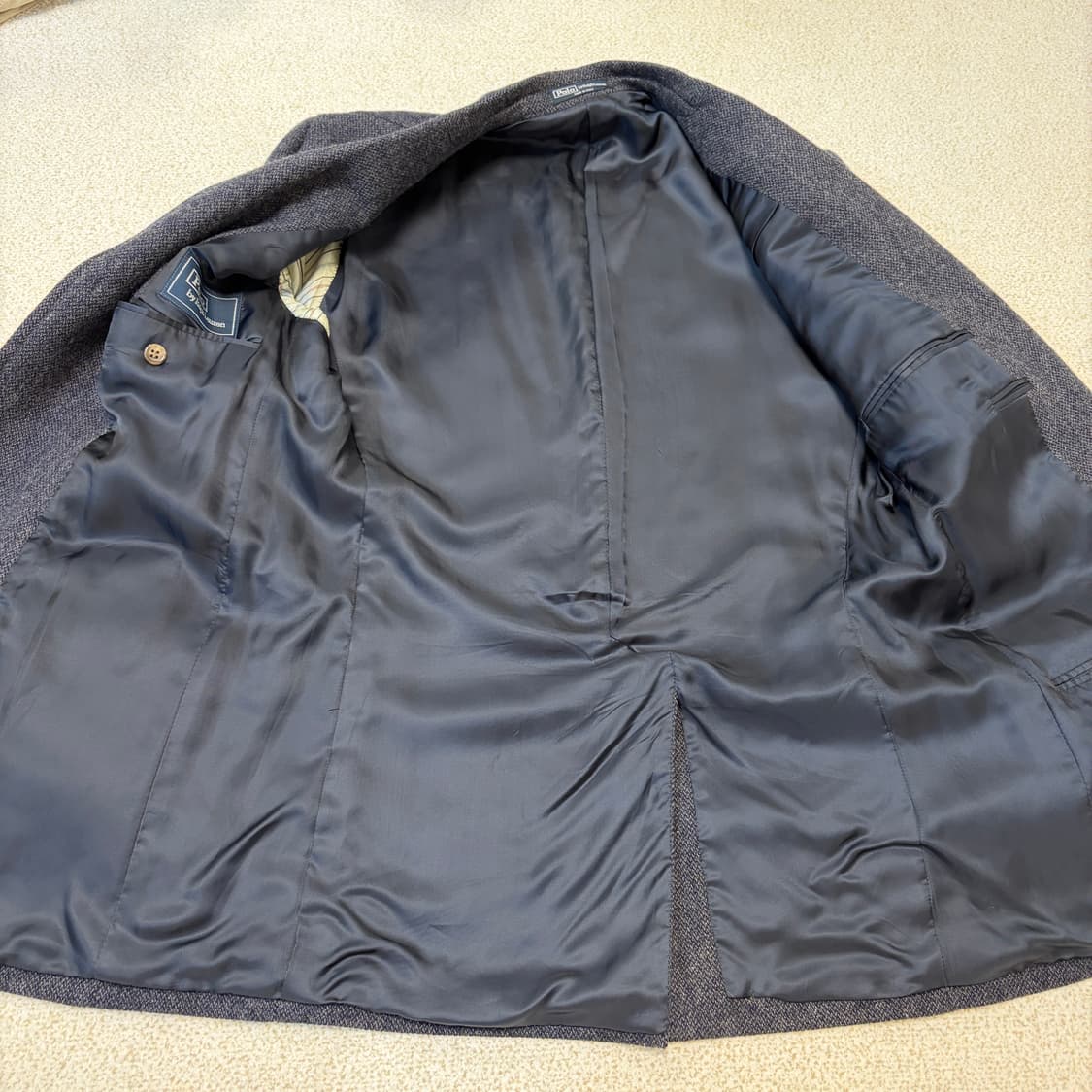 폴로 랄프로렌 남성 헤링본 울 블레이저 자켓 42R 상품이미지9