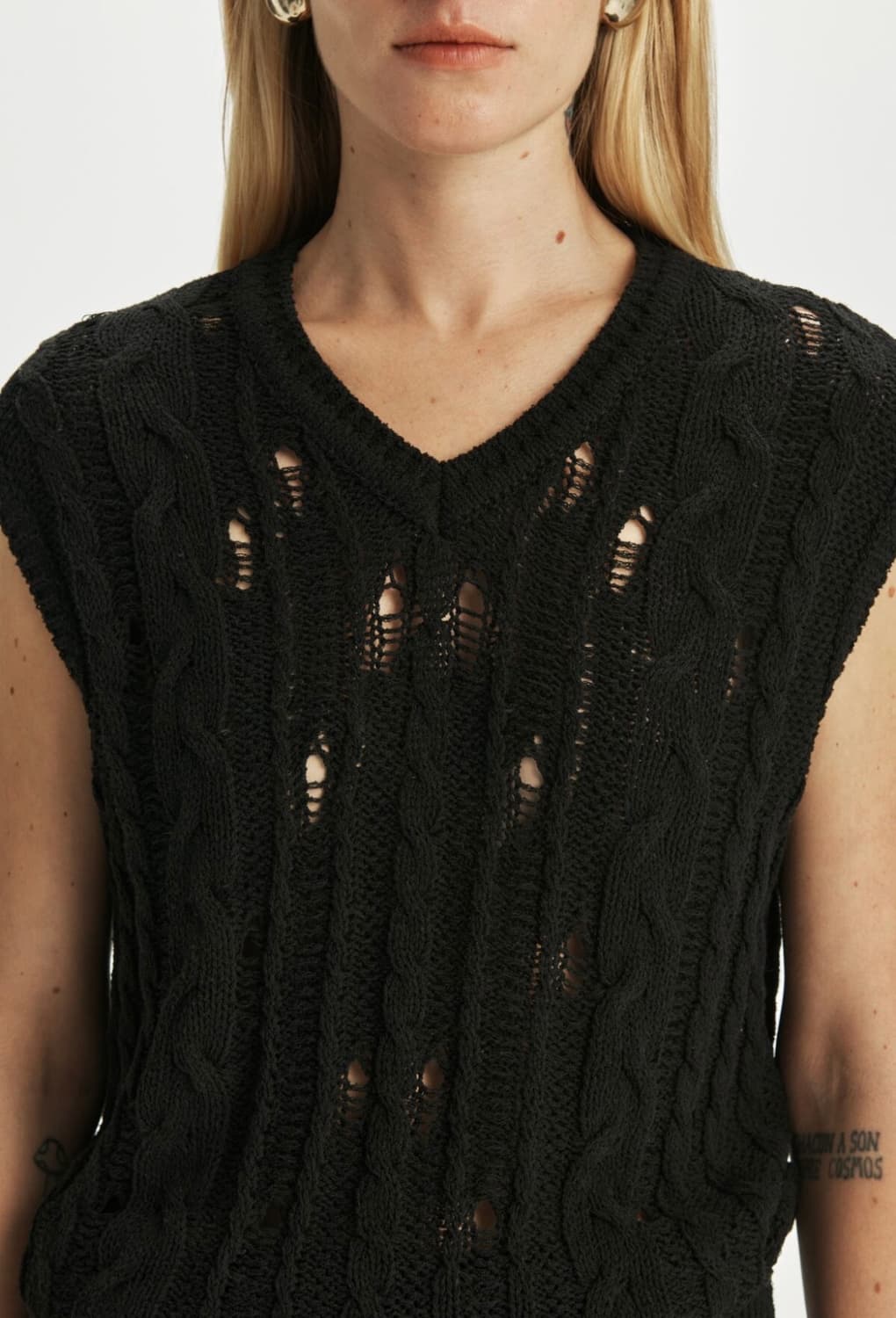 킴마틴 마뗑킴 브이넥 니트 베스트 상품이미지2