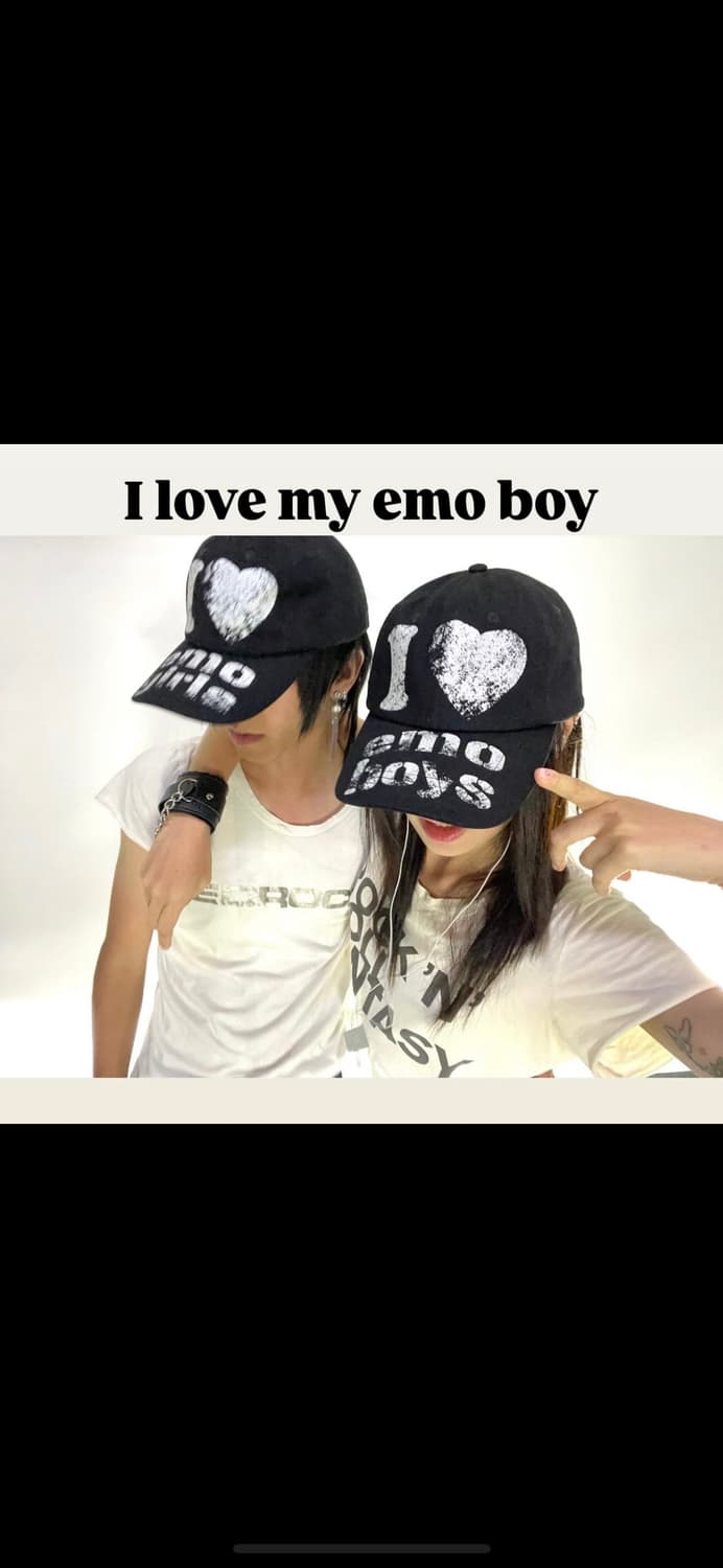 ( SAUCEGUYSCLUB) emo girl 볼캡 (히스테릭글래머깔) 상품이미지1