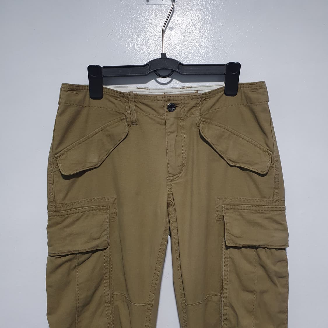 4 폴로 랄프로렌 여성 포켓 지퍼 카고 팬츠 카멜 (27-28인치) 상품이미지2