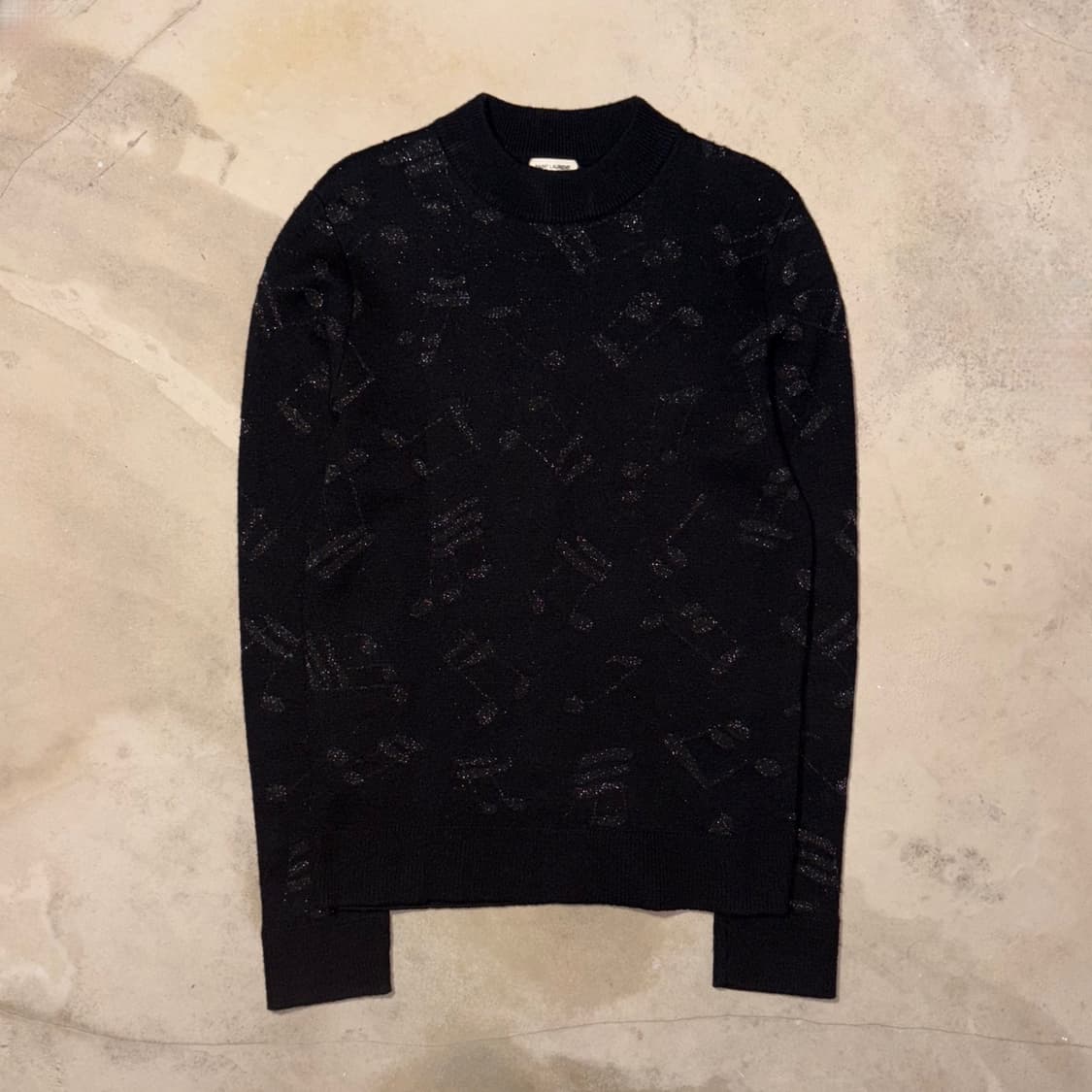 [M] AW16 Saint Laurent ‘Music Note‘ Knit 상품이미지2