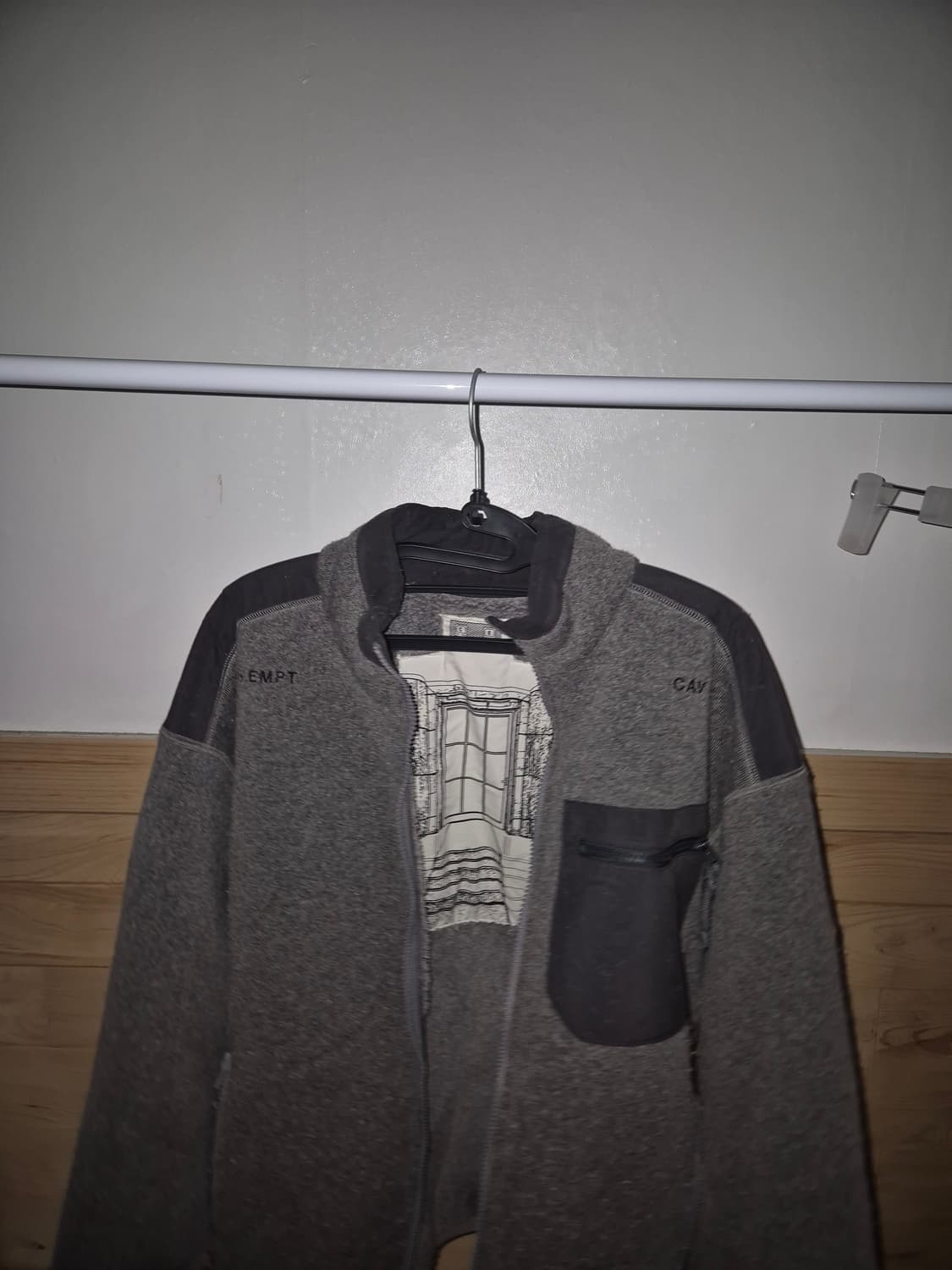 CAVEMPT FURRY BACK FLEECE ZIP UP 상품이미지3