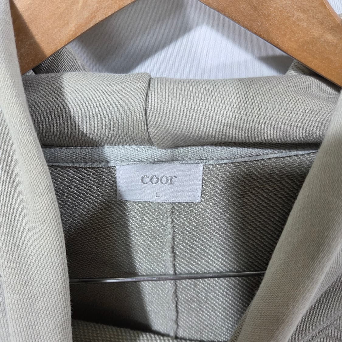 [COOR] 쿠어 후드티셔츠 상품이미지5