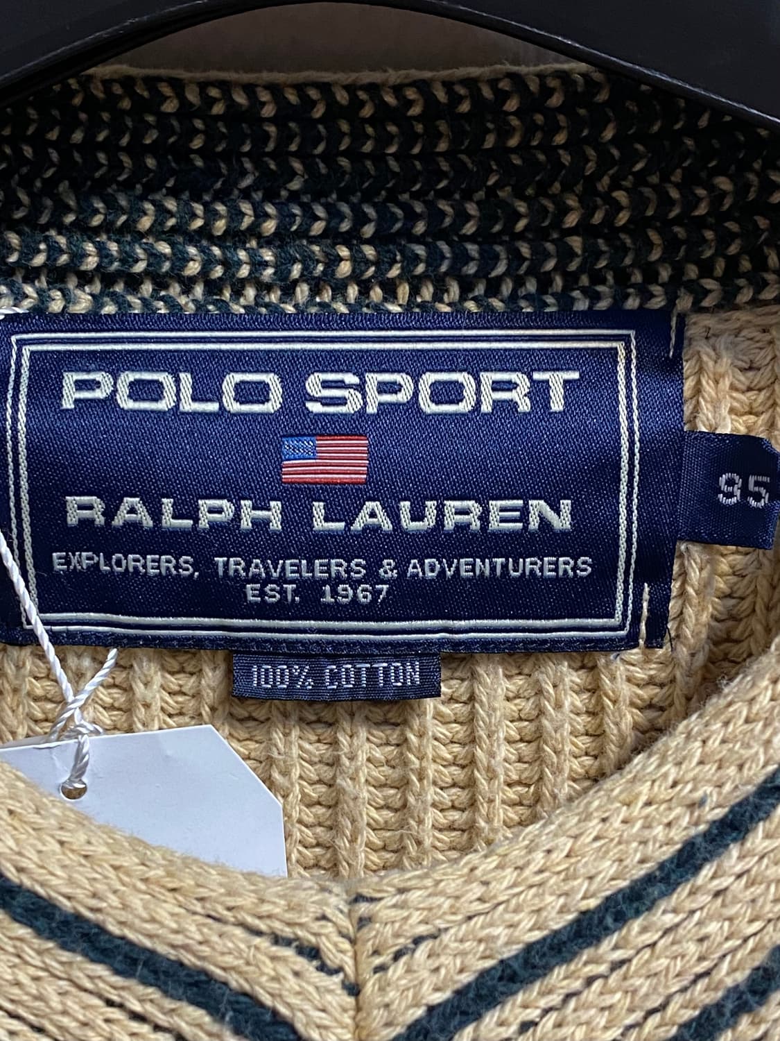 폴로 스포츠 V넥 니트 스웨터 상품이미지4