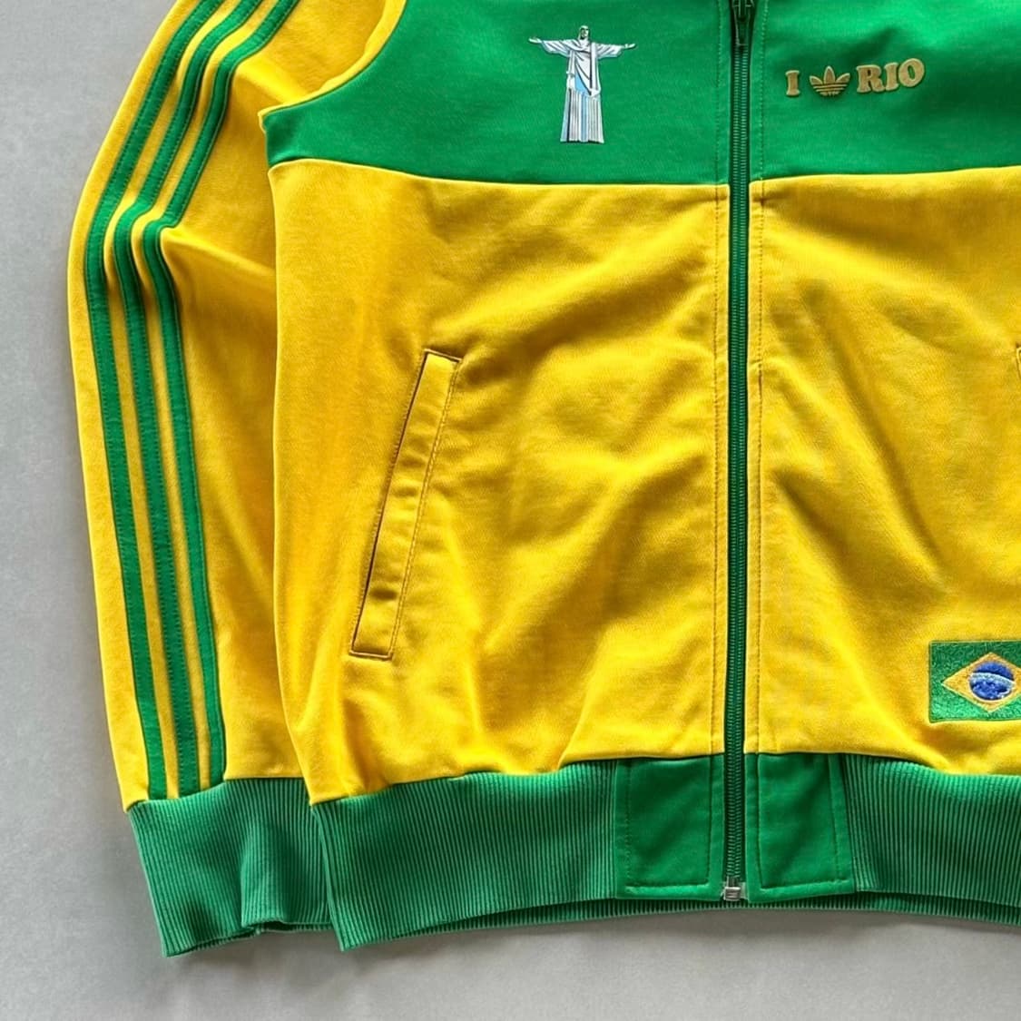 [L]아디다스 브라질 국대 트랙탑 져지 상품이미지4