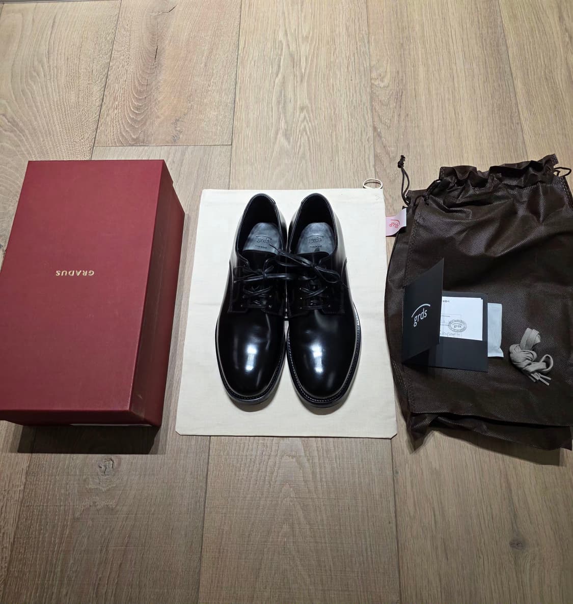 제품명은 그라더스 blusher 15 블랙, 사이즈는 265입니다.  상품이미지8