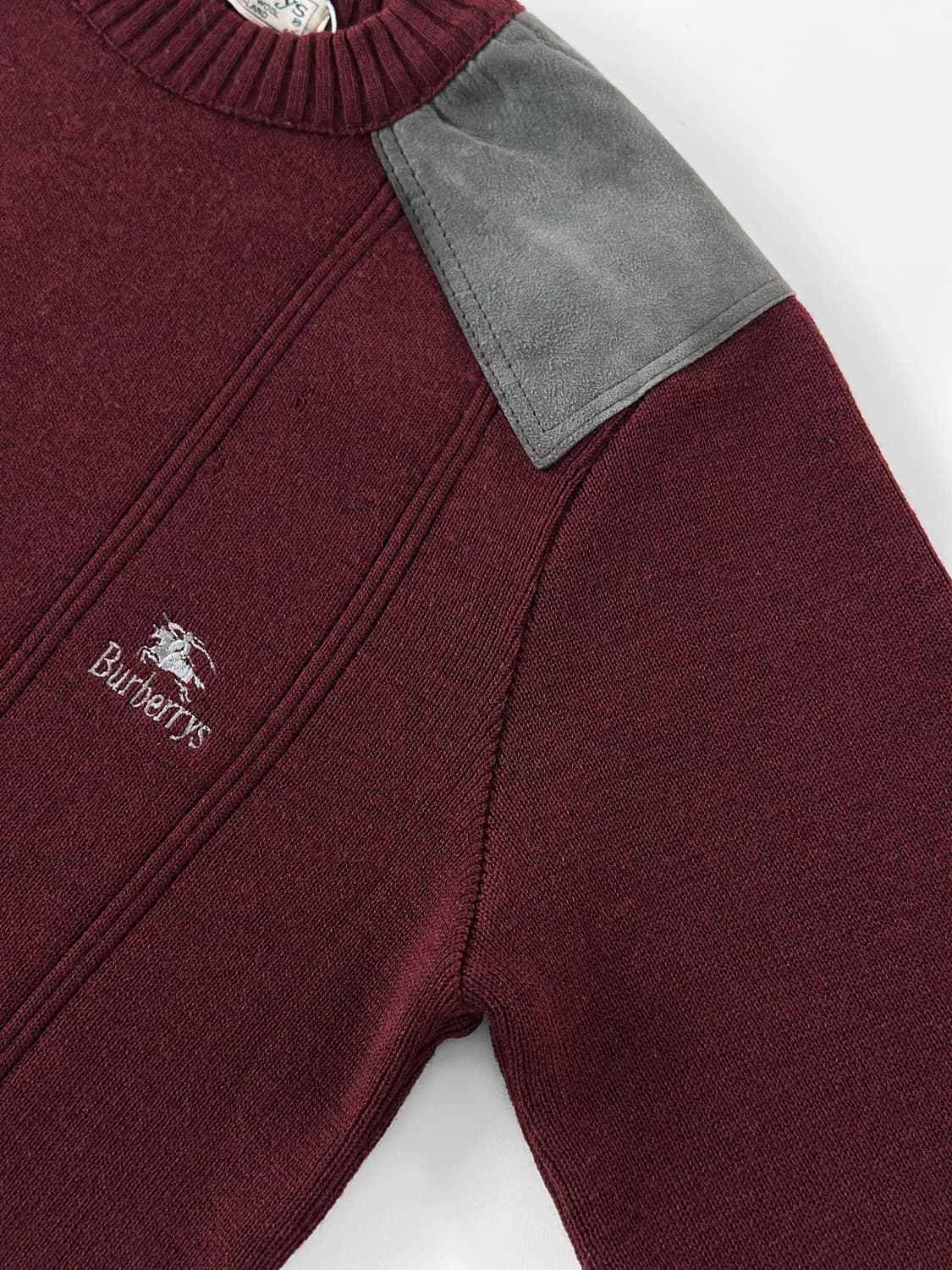 80~90s 빈티지 버버리 울 코만도 스웨터 상품이미지5