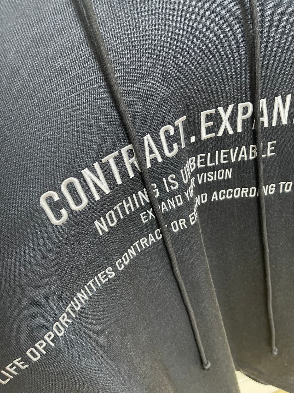 준지 오버핏 후드티 레터링 스트릿갬성M(105-110) 상품이미지4