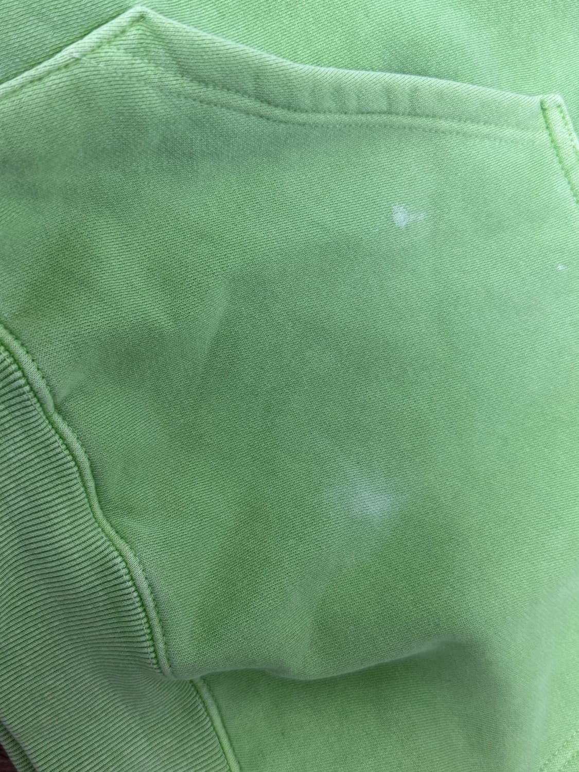 아이앱 스튜디오 피그먼트 후드티 애플 그린L 상품이미지2