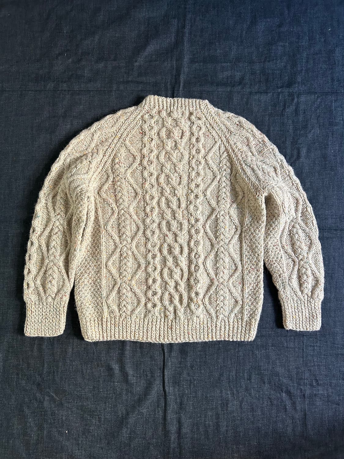 빈티지 도네갈 트위드 피셔맨 스웨터 상품이미지7