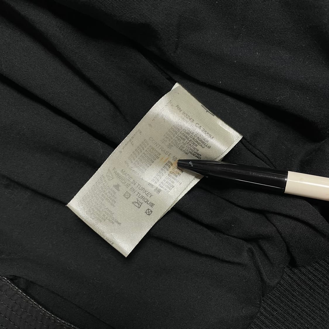 디젤 램스킨 레더 봄버 자켓 상품이미지7