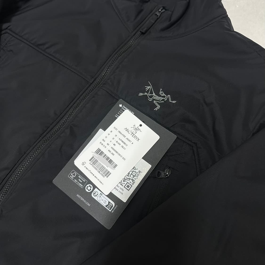 [M] 아크테릭스 엘락 인슐레이티드 재킷 블랙 상품이미지3