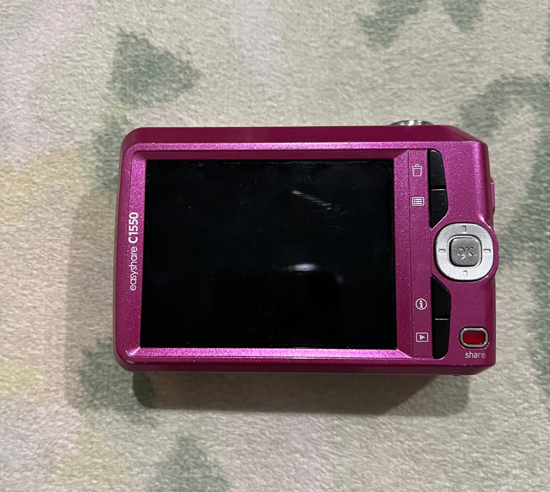코닥 c1550 핑크 빈티지 디카 카메라 키키 상품이미지2