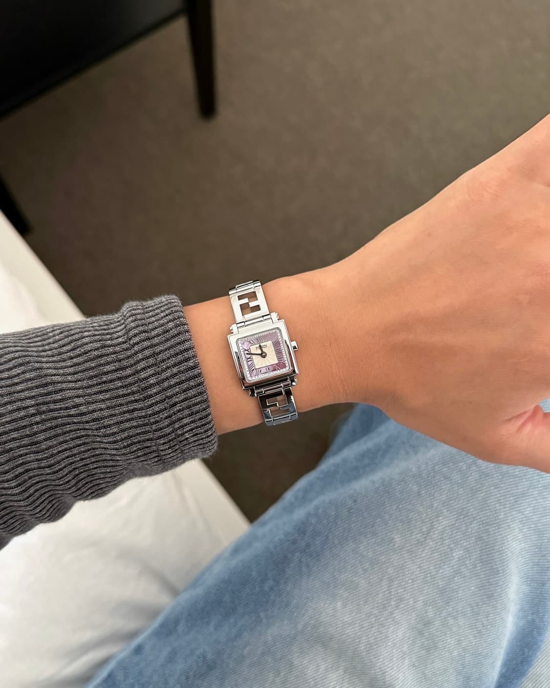 펜디 뉴콰드로 쉘다이얼 시계 상품이미지2