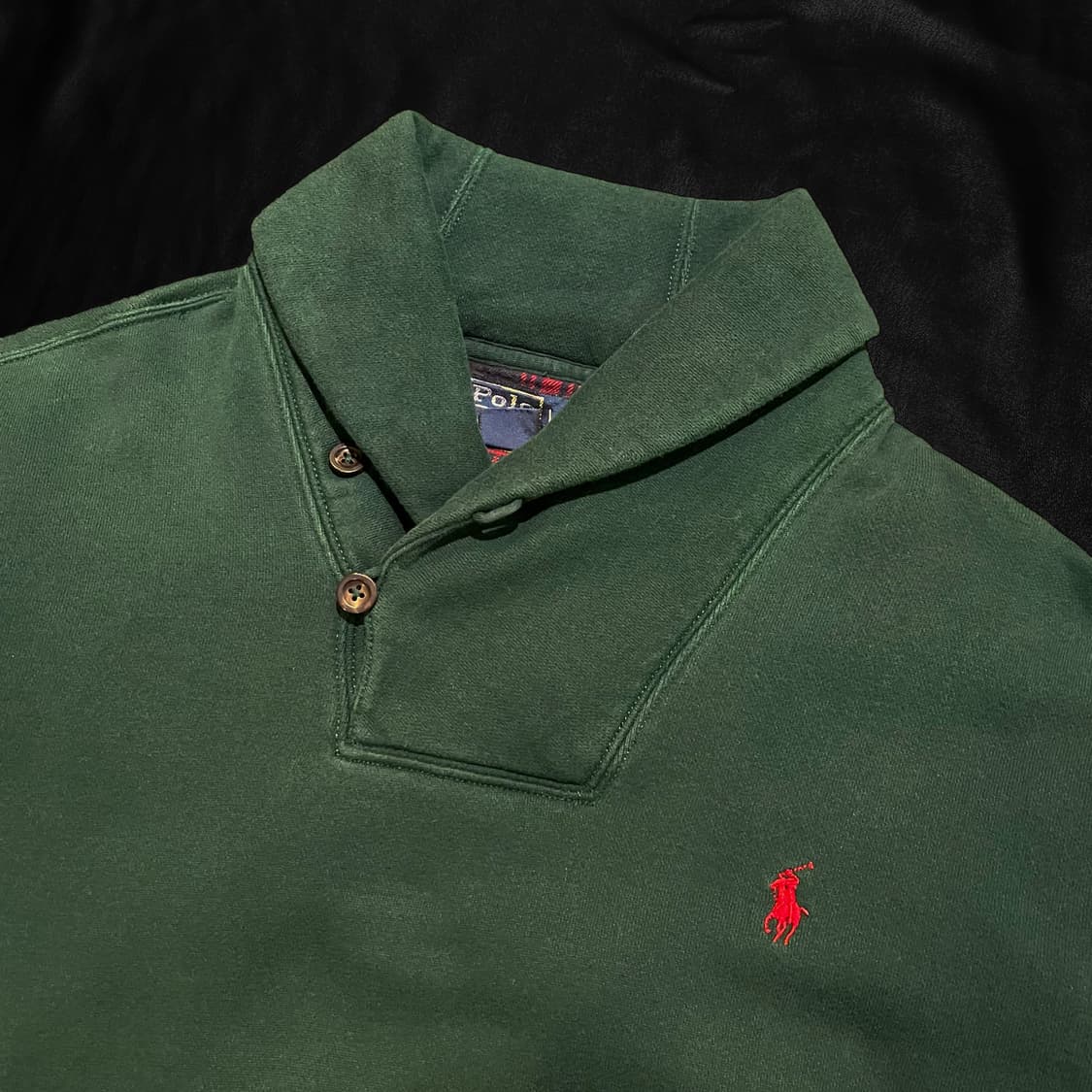 폴로 랄프로렌 하이넥 버튼 맨투맨 상품이미지3