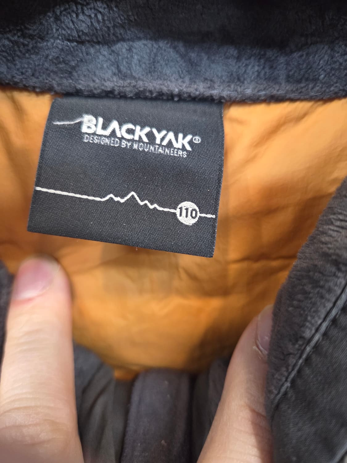 블랙야크 다운 경량패딩 110 상품이미지3