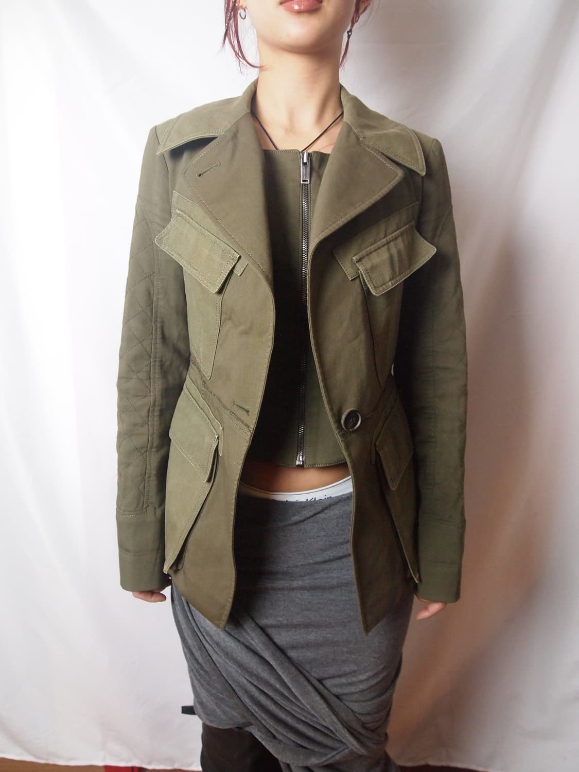 질스튜어트 밀리터리 코튼 자켓 상품이미지7