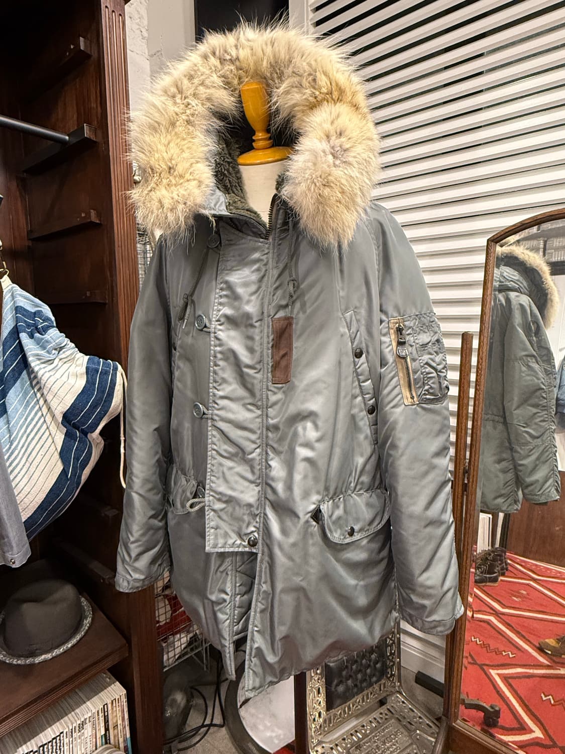 리얼맥코이 Real mccoys N3B 후디자켓 상품이미지4