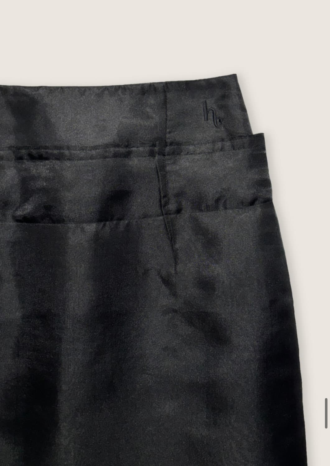 에이치모드 레이어드 스커트 블랙 M 상품이미지8