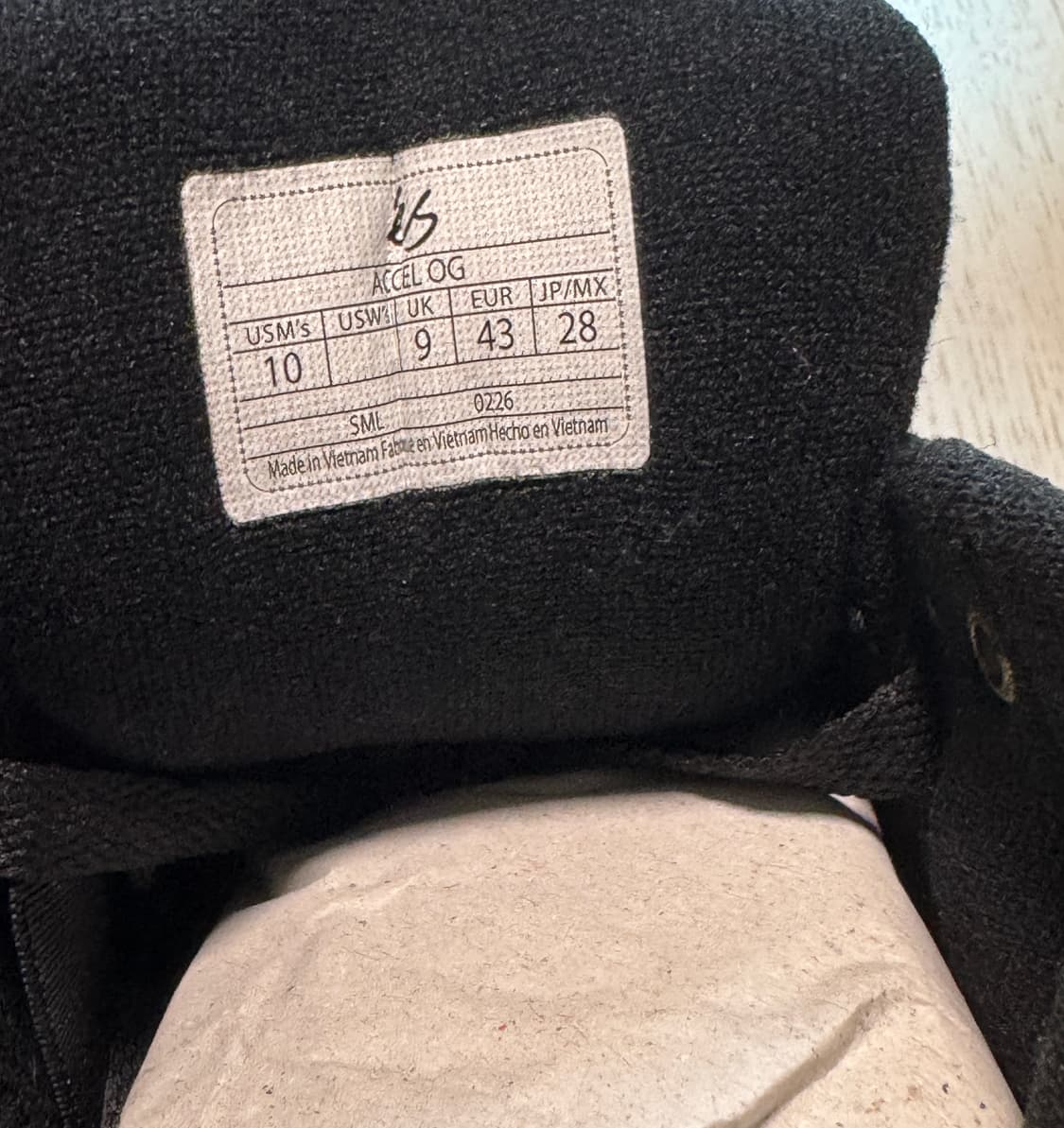 [280] es 악셀 og 블랙 새상품 상품이미지5